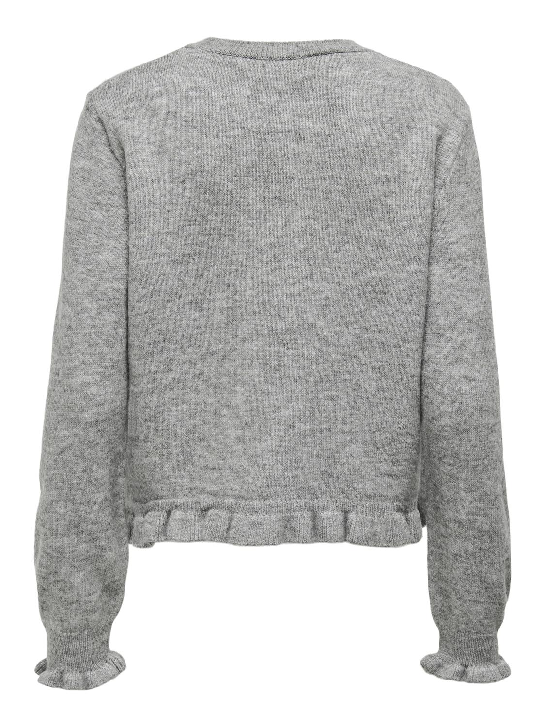 JDYLETTY L/S ON FRILL CARDIGAN KNT NOOS - 7