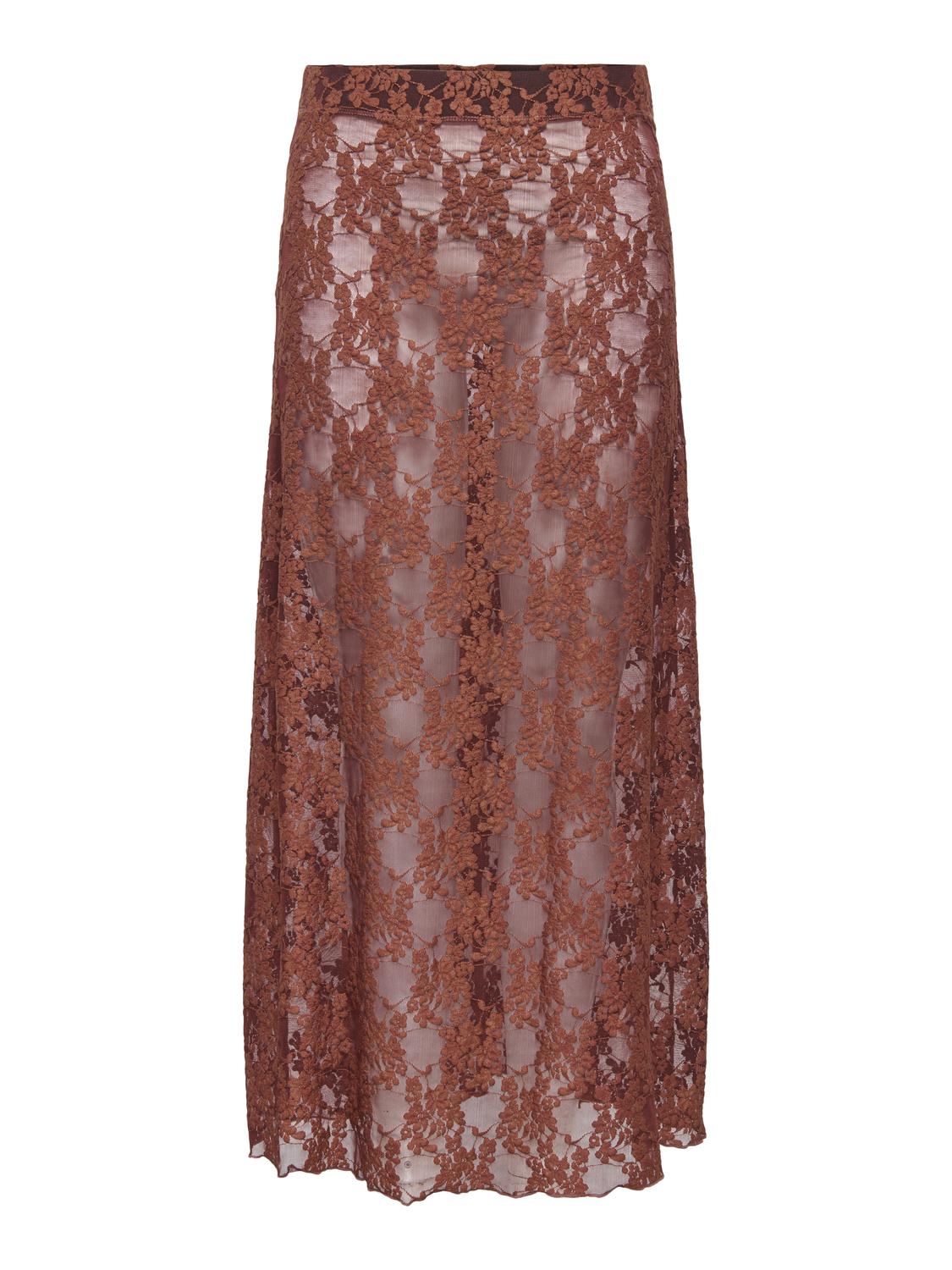 PGVIBE LONG LACE SKIRT JRS