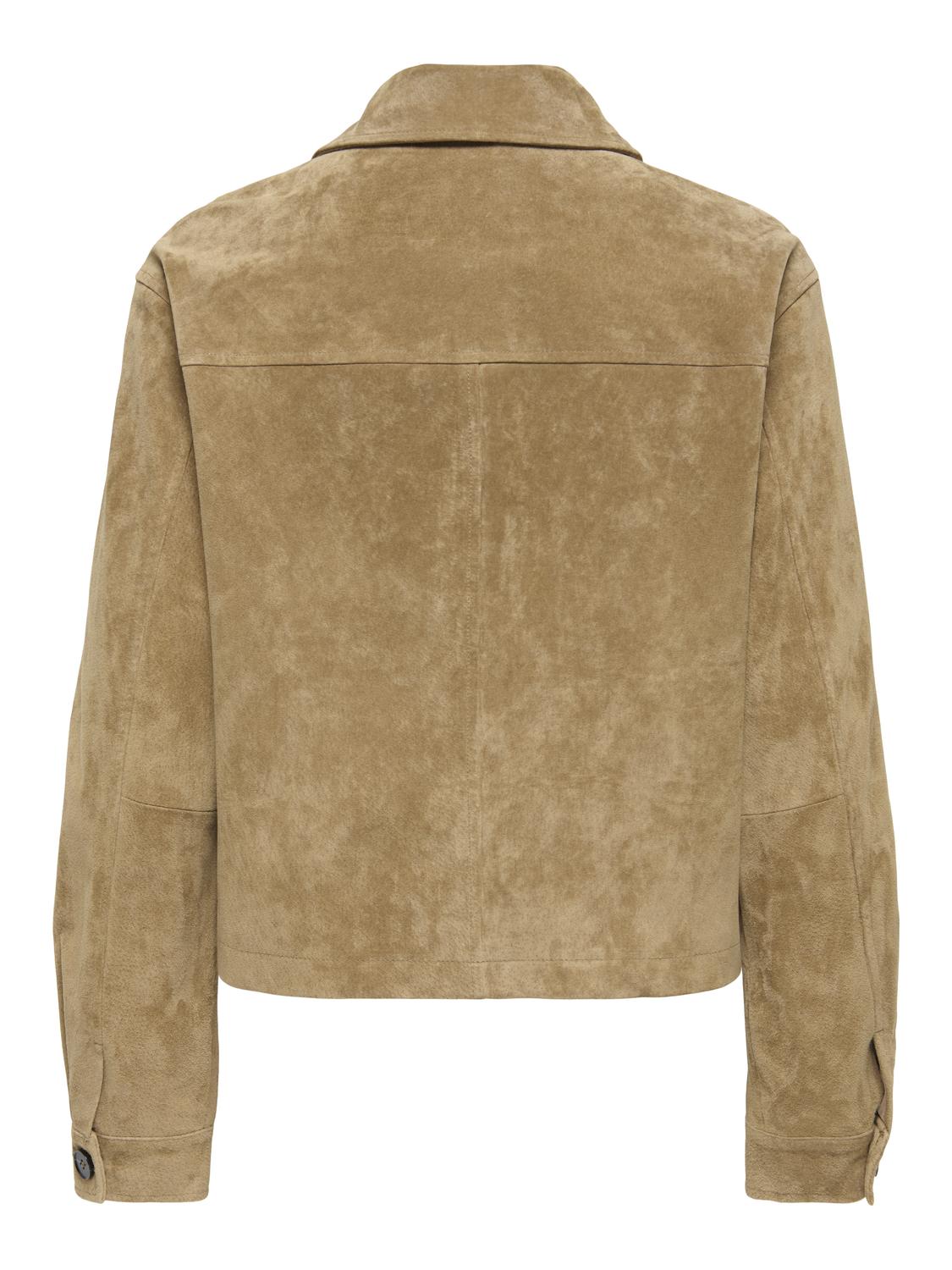 ONLLEA REAL SUEDE JACKET OTW - 3