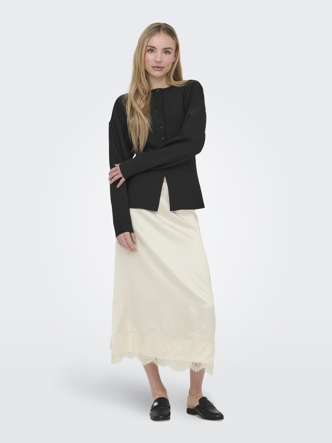 ONLBELLA SATIN LACE SKIRT WVN EX - 6