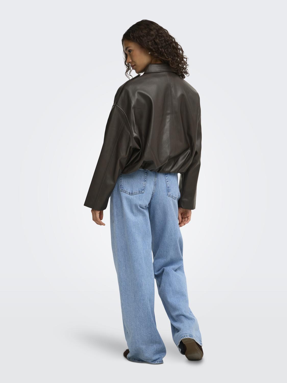 JDYANE FAUX LEATHER BAT JACKET OTW NOOS - 2