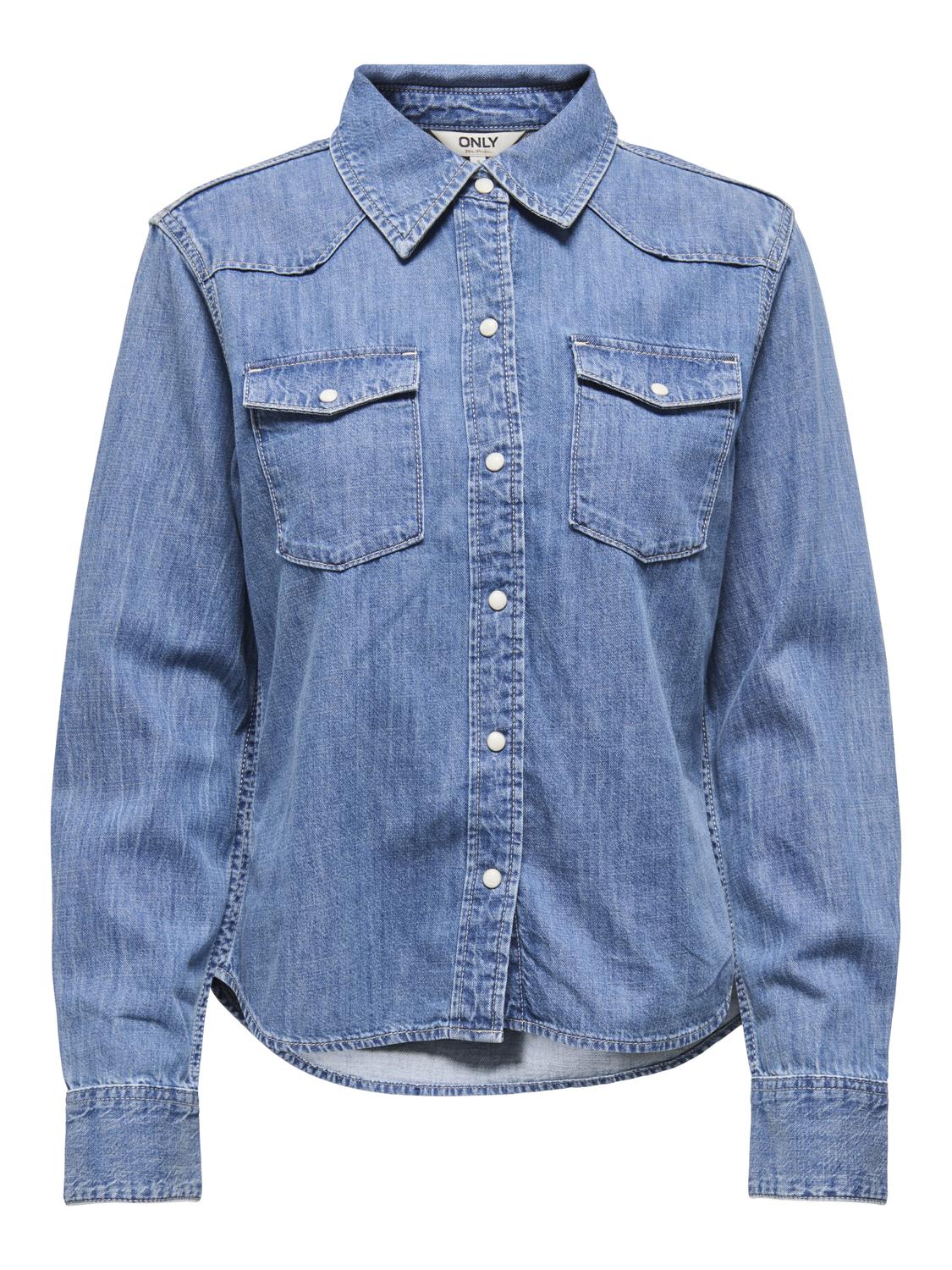 ONLCHARLIZE LS DNM SHIRT AKM NOOS - 3