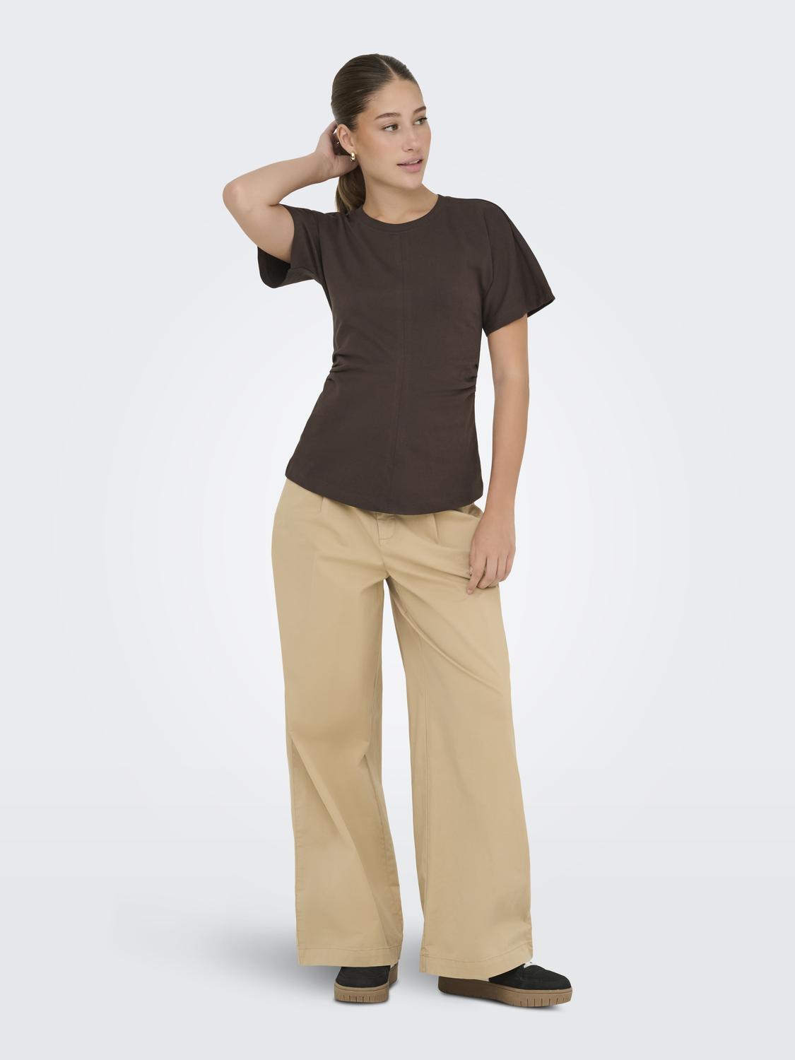 ONLMARIE S/S RUCHING TOP JRS NOOS - 6