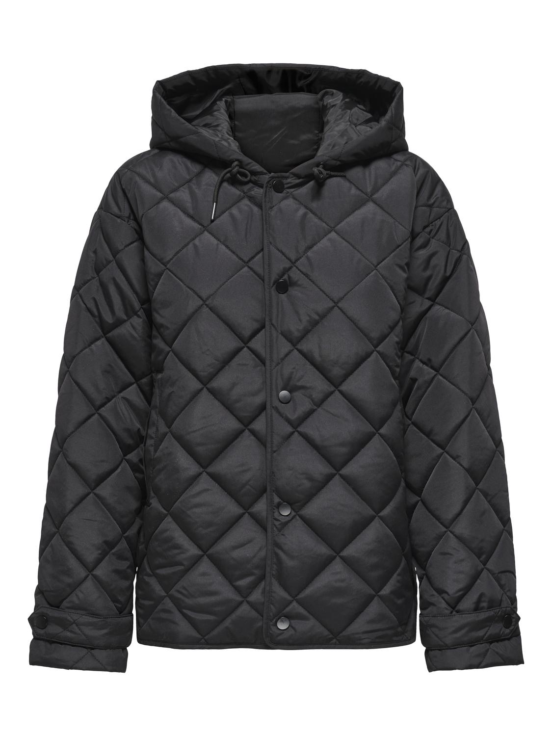 ONLJULIET QUILTED HOOD JACKET OTW - 3