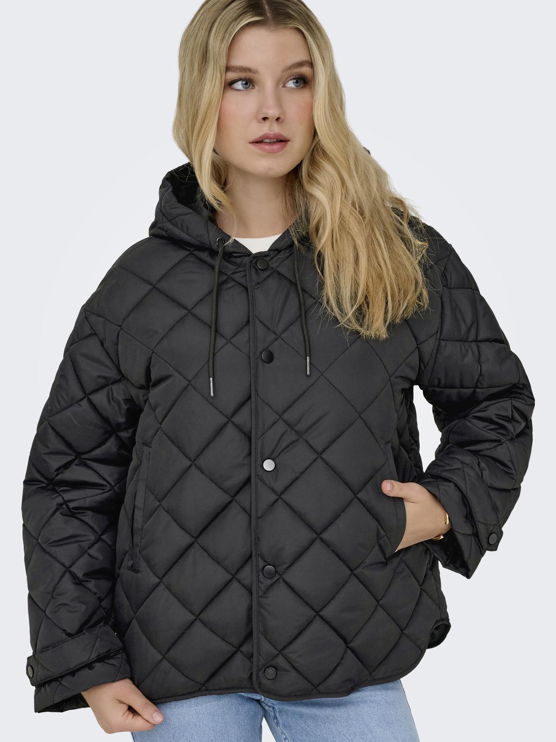 ONLJULIET QUILTED HOOD JACKET OTW - 5