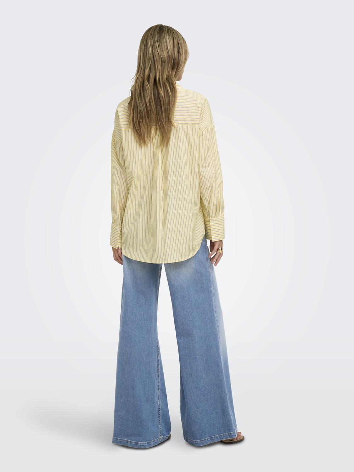 ONLOREGON ALVA LS REG SHIRT NOOS WVN - 2