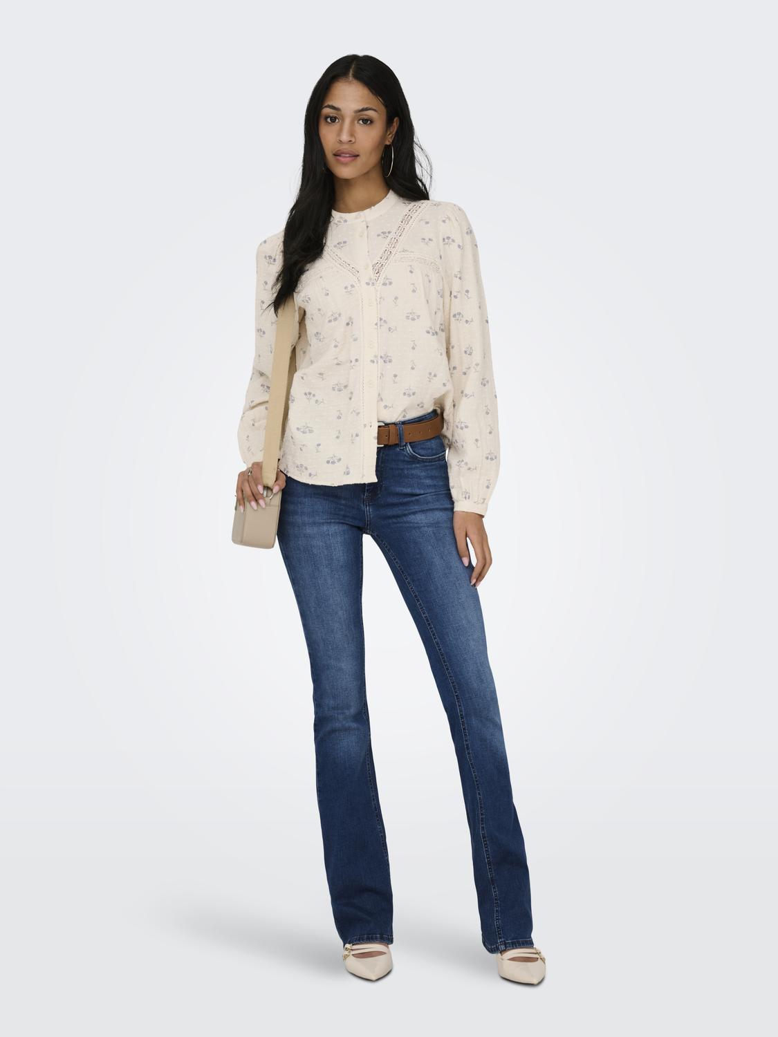 ONLLARI L/S FLOWER SHIRT NOOS WVN - 6