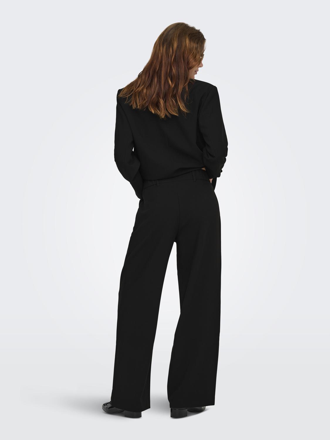 ONLLINDA-RAVEN HW STR PANTS TLR - 2