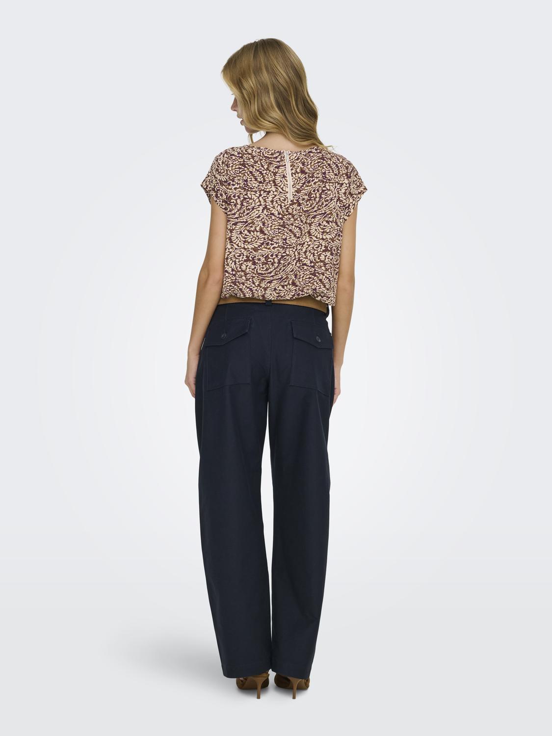 ONLCLAIR MW BARREL PANT PNT NOOS