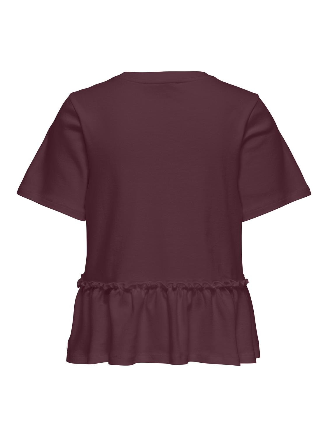 PGZIKKA S/S PEPLUM TOP JRS - 2
