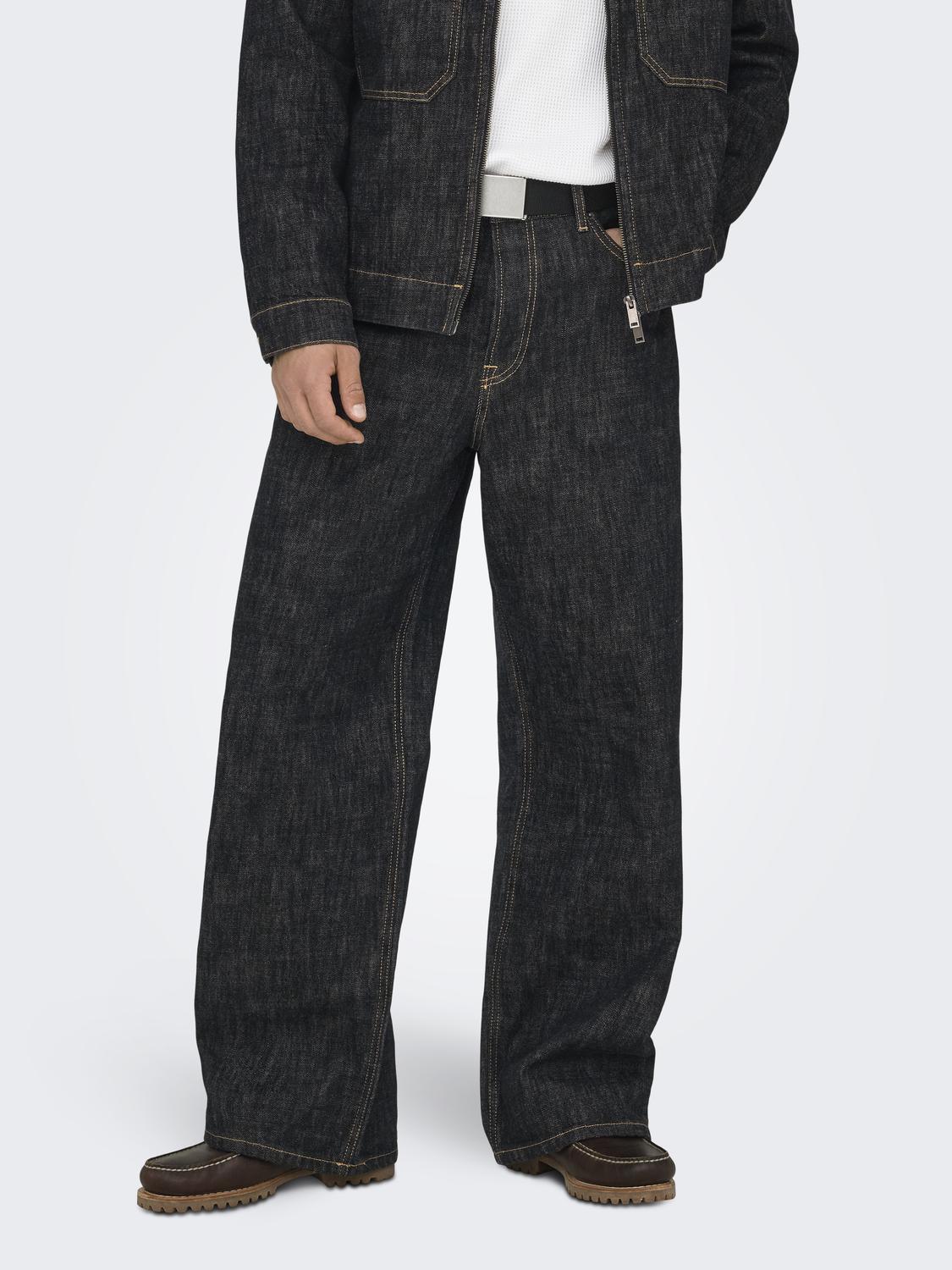 ONSREMI WIDE BLACK RINSE 8567 DOT DNM