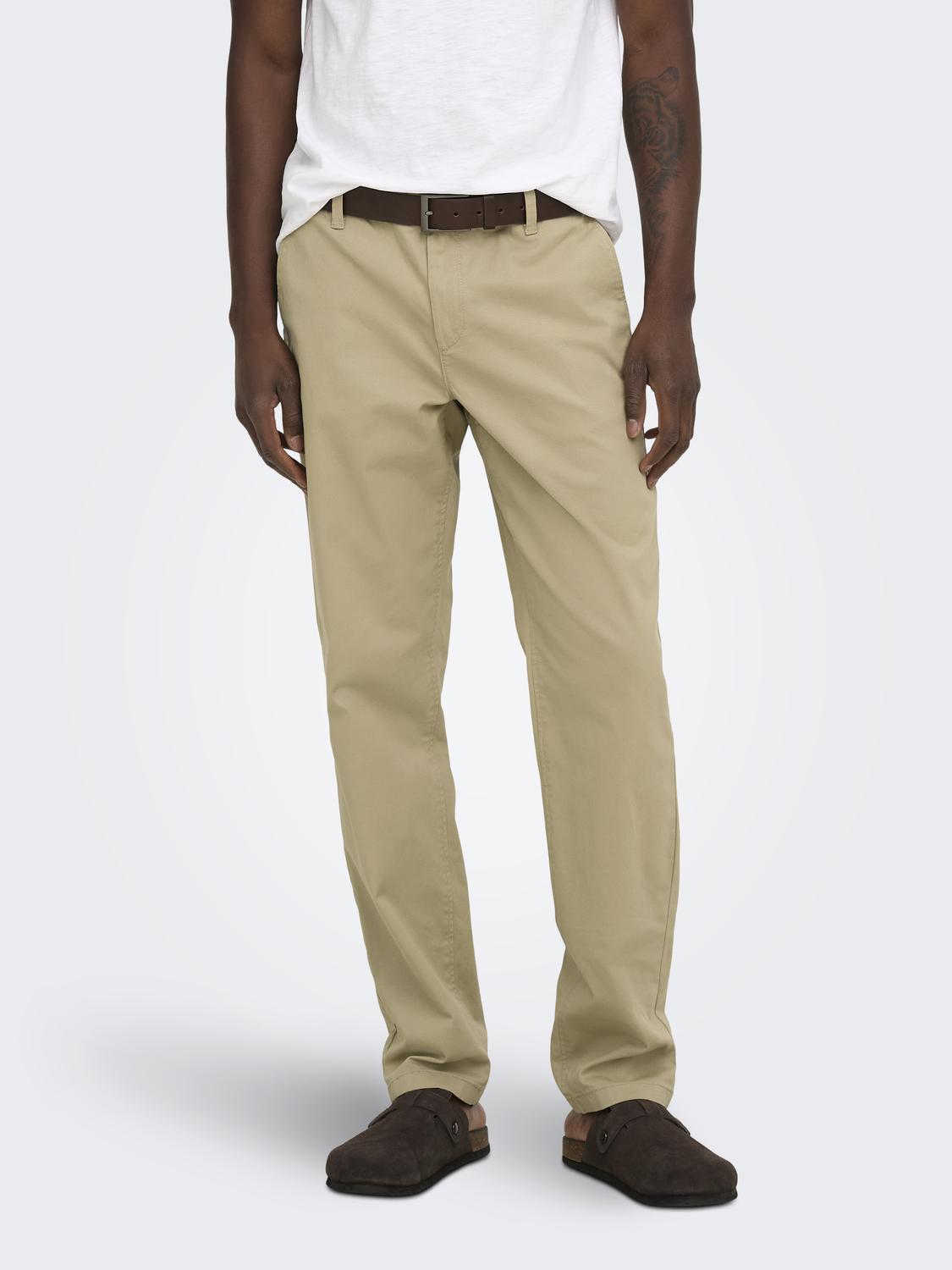 ONSWEFT REG TWILL 0595 CHINO PANT NOOS