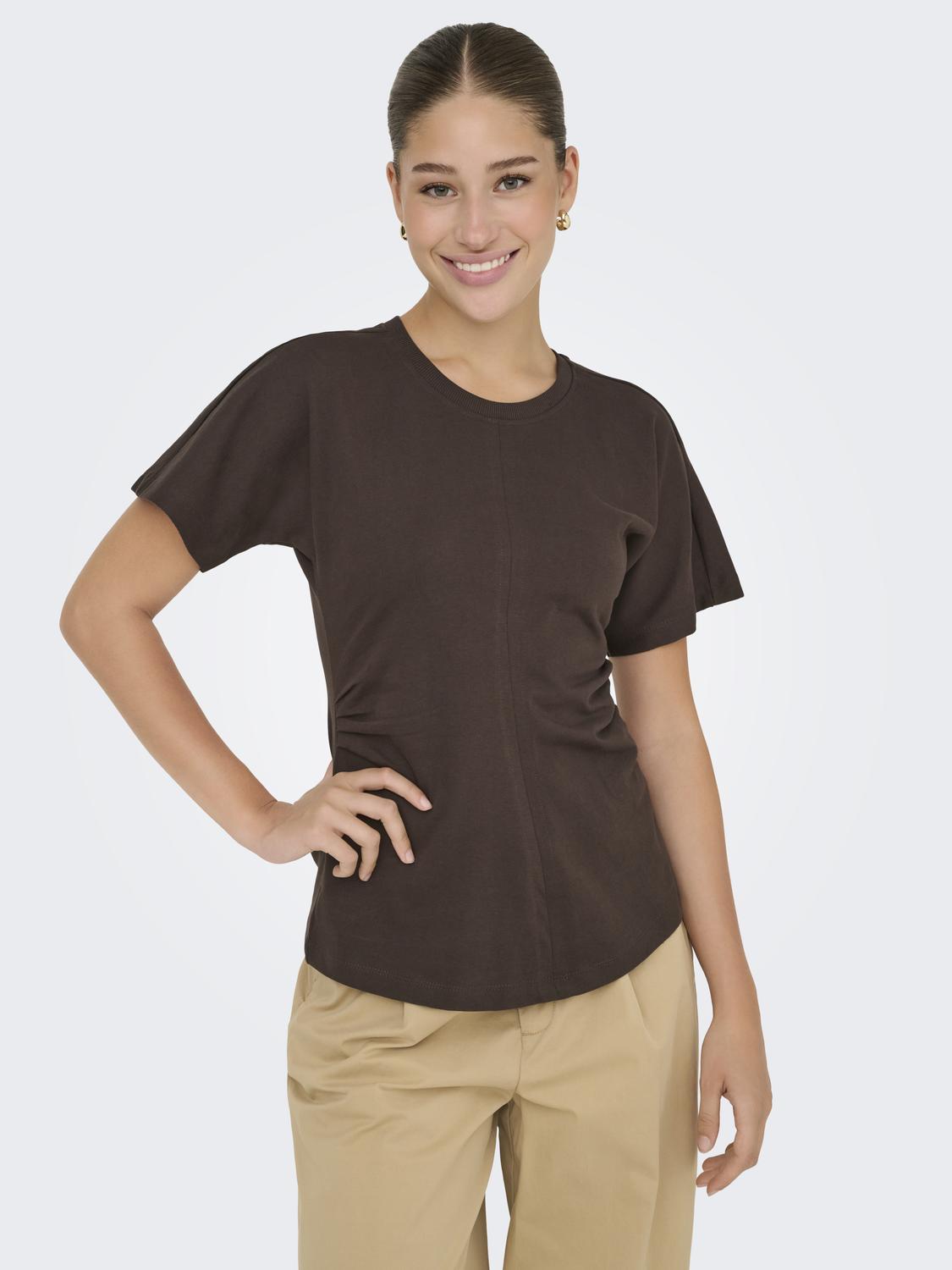 ONLMARIE S/S RUCHING TOP JRS NOOS - 4