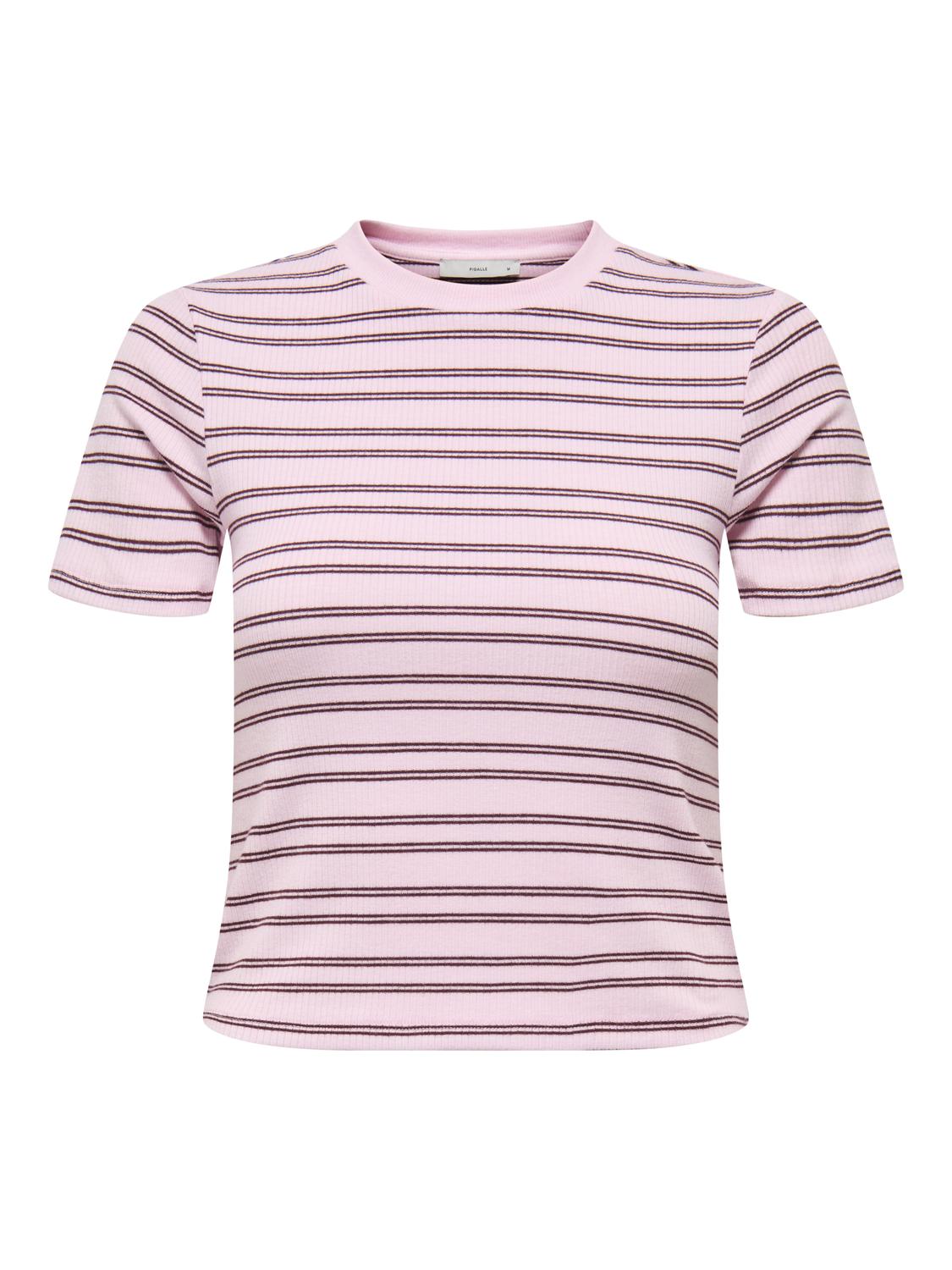 ONLLUPE Top met O-hals en korte mouwen en slim fit voor je lentegarderobe - 3