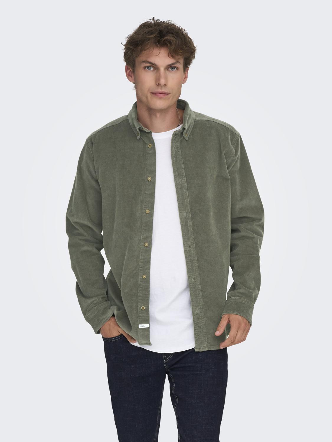 ONSMICHAEL 18W REG CORD STRETCH LS NOOS