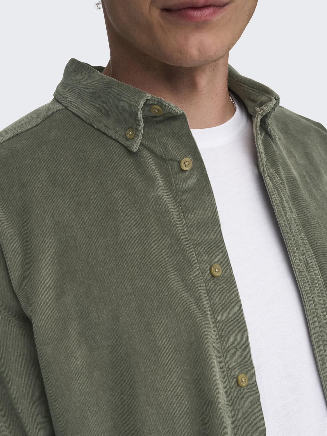 ONSMICHAEL 18W REG CORD STRETCH LS NOOS - 4