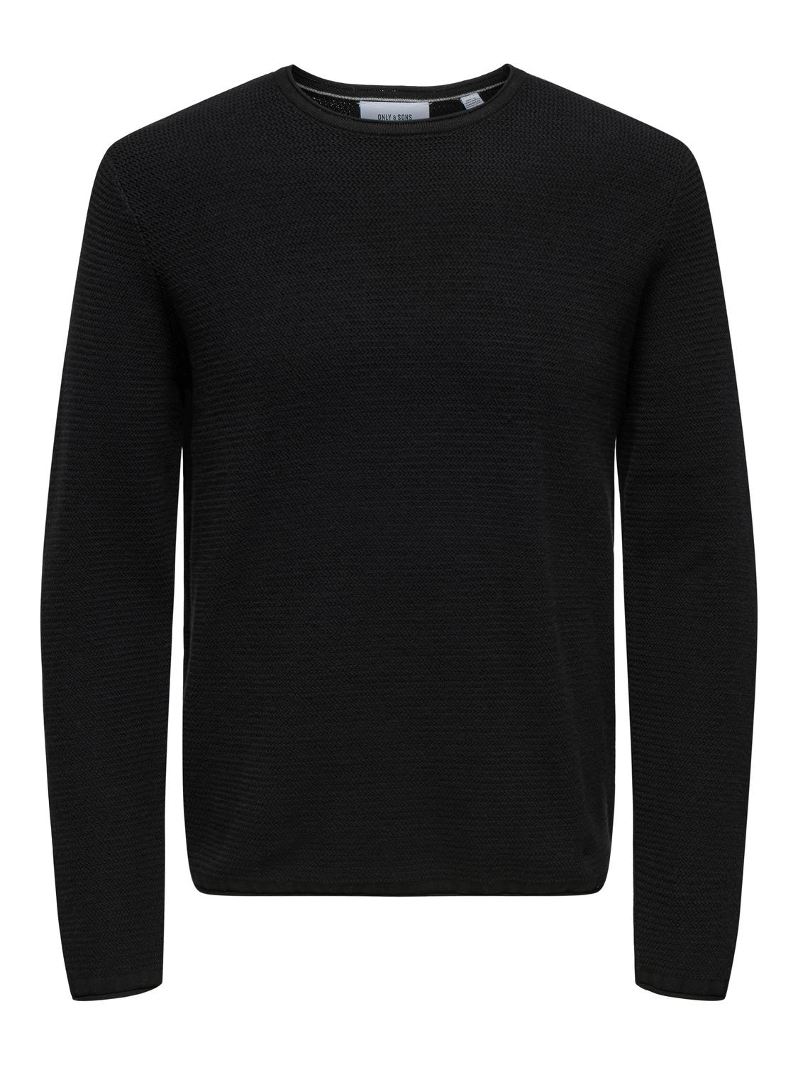 ONSERIC REG 12 STRUC CREW KNIT NOOS - 3
