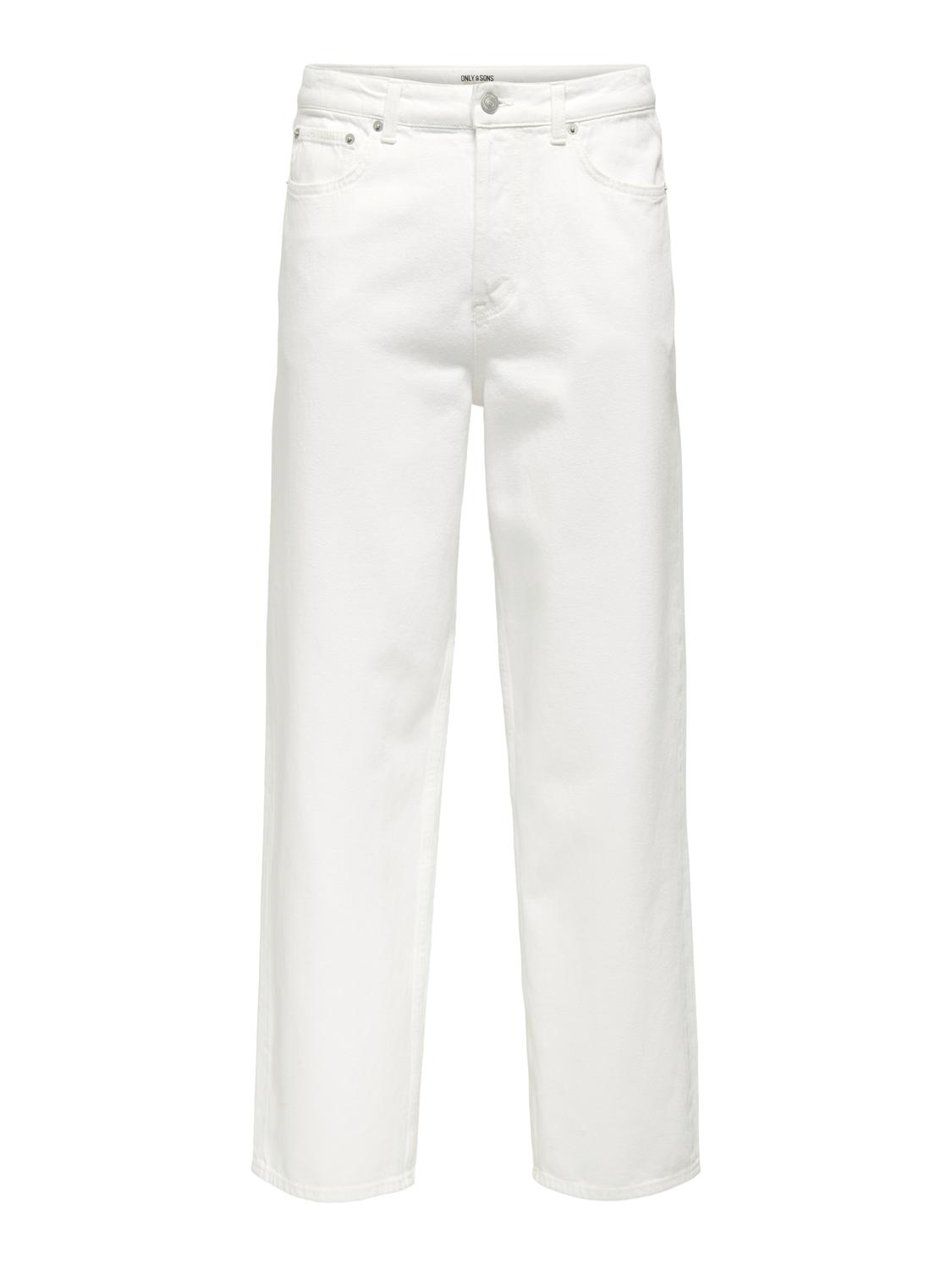 ONSFADE LOOSE WHITE 1661 PIM DNM NOOS