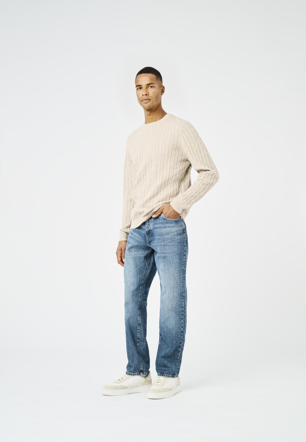 ONSLOUI REG 12 CABEL CREW KNIT NOOS