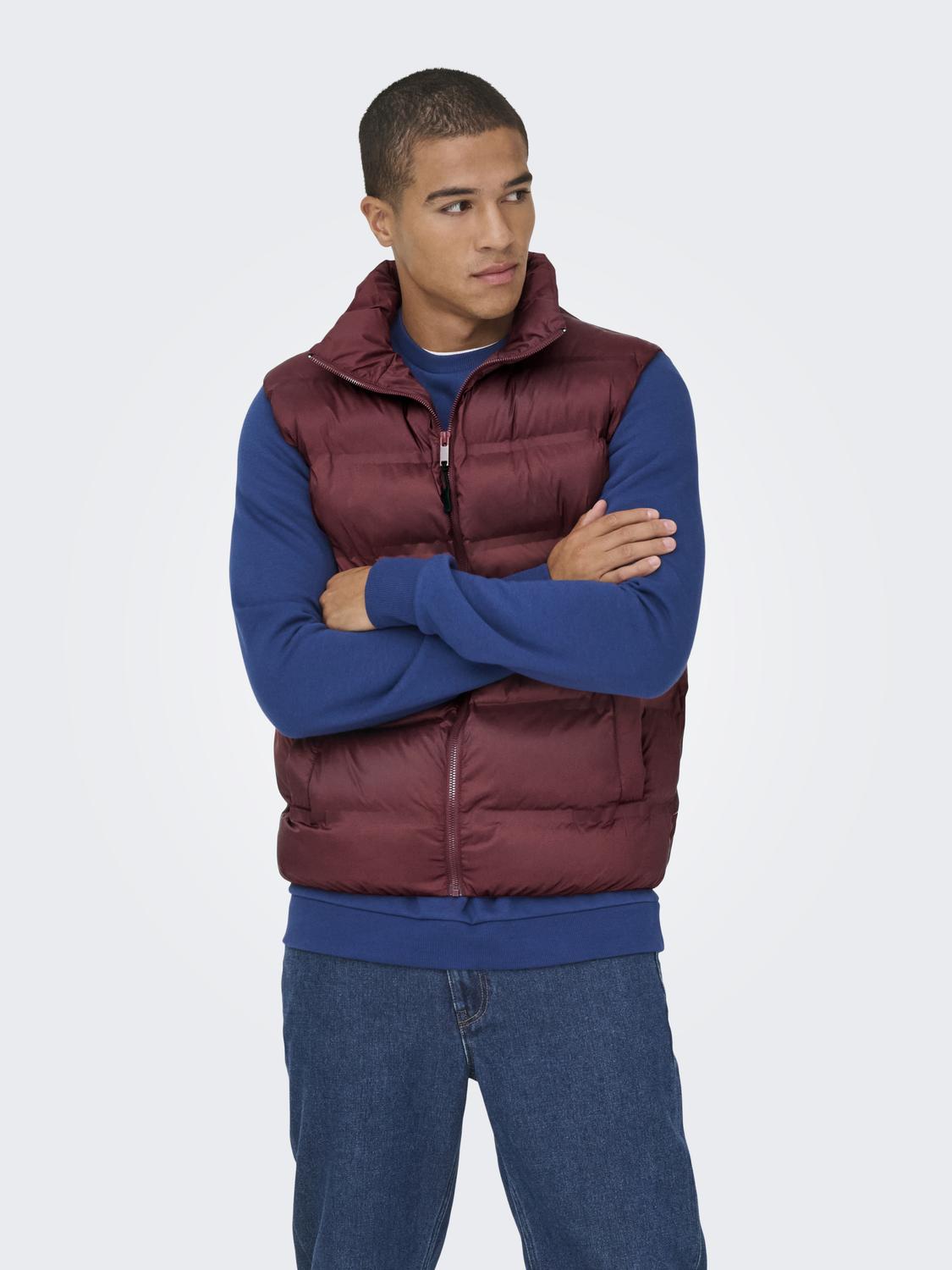 ONSUNION SEAMLESS LIFE PUFFER VEST OTW