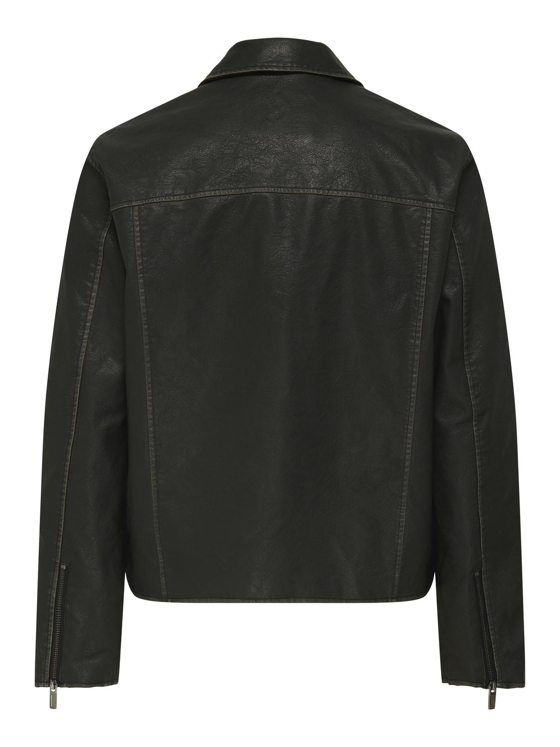 ONSJASPER PU WASH JACKET OTW - 2