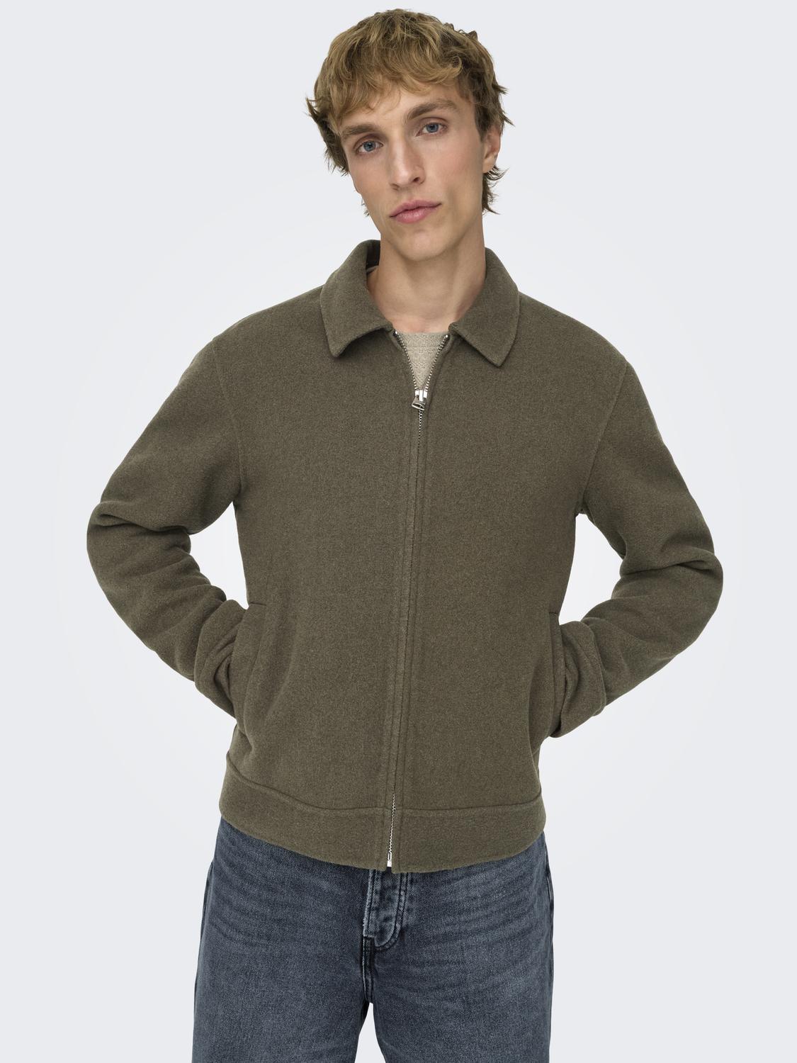 ONSDENZEL WOOL JACKET OTW - 6