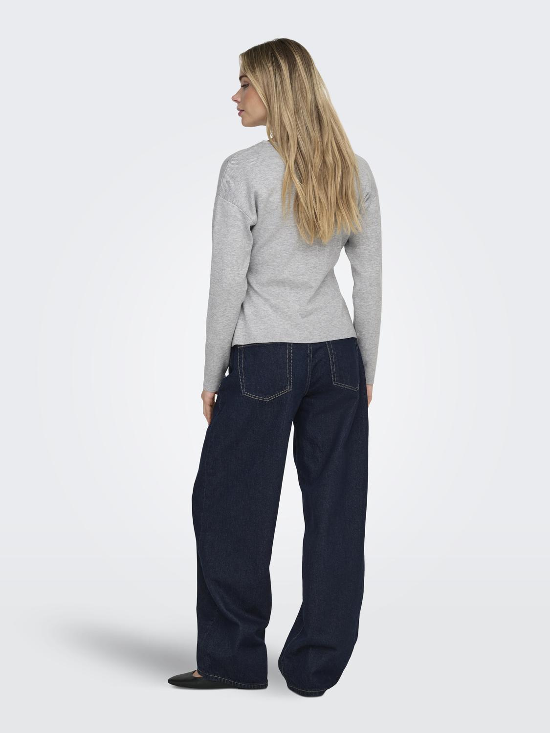 ONLLUCY LS O-NECK CARDIGAN KNT NOOS - 2