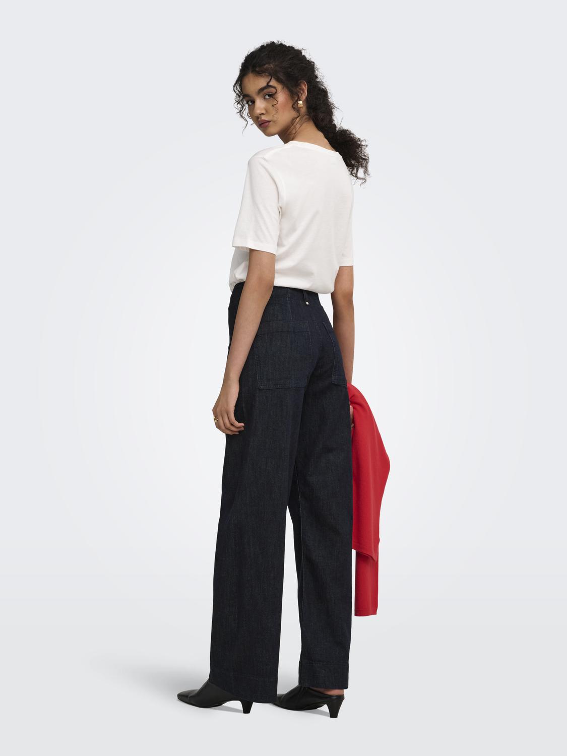ONLOLIVIA HW TAILORED WIDE DNM TAI687 - 2