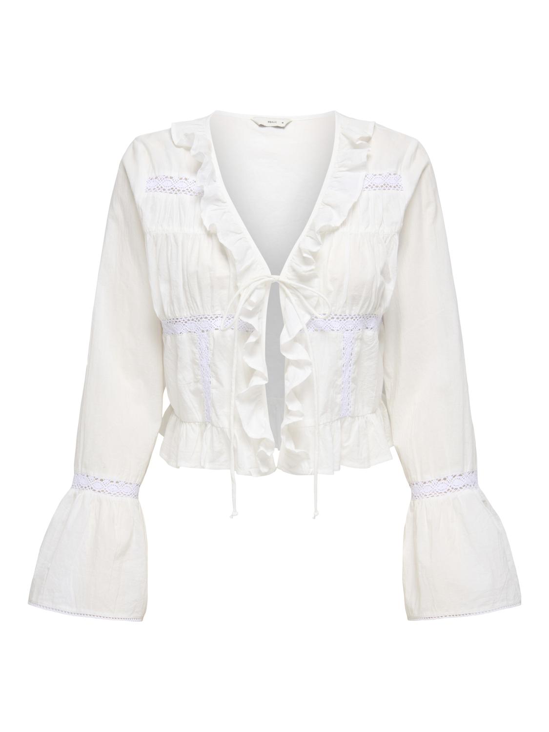 PGPEMMA V-hals bluse: Legg til en feminin topp for et mykt, rent uttrykk