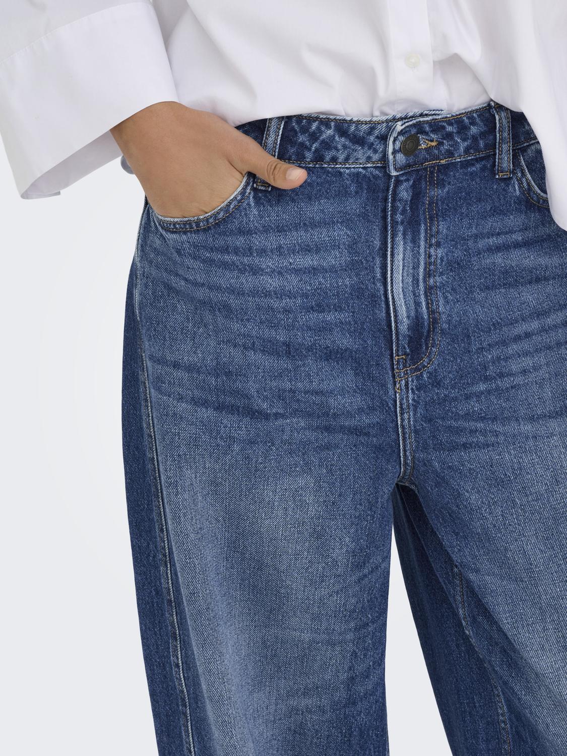 JDYSUSIE MW BARREL MB JEANS DNM NOOS