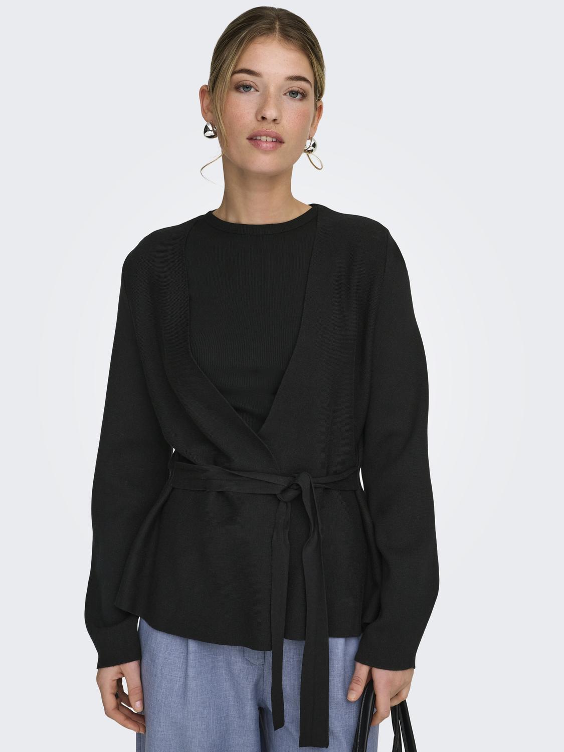 ONLELEA LS WRAP CARDIGAN NCA KNT - 5