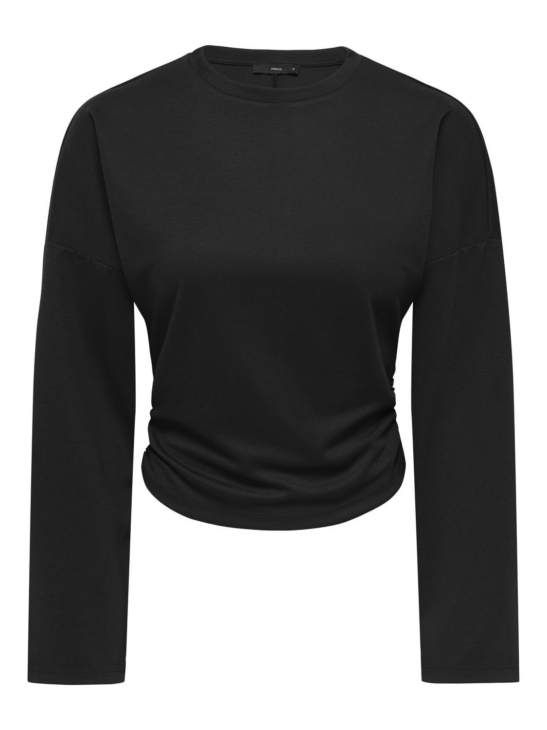 PGNATASCHA L/S RUCHED T-SHIRT JRS