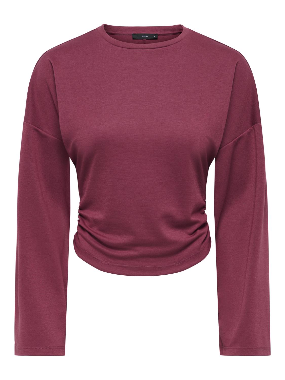 PGNATASCHA L/S RUCHED T-SHIRT JRS