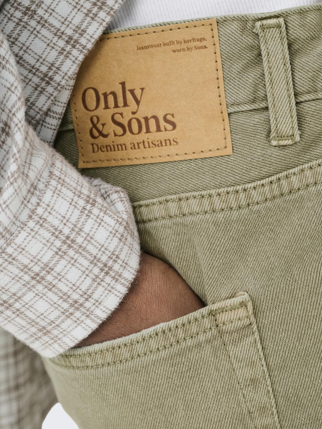 ONSEDGE SAND 7981 TAI DNM SHORTS NOOS - 4