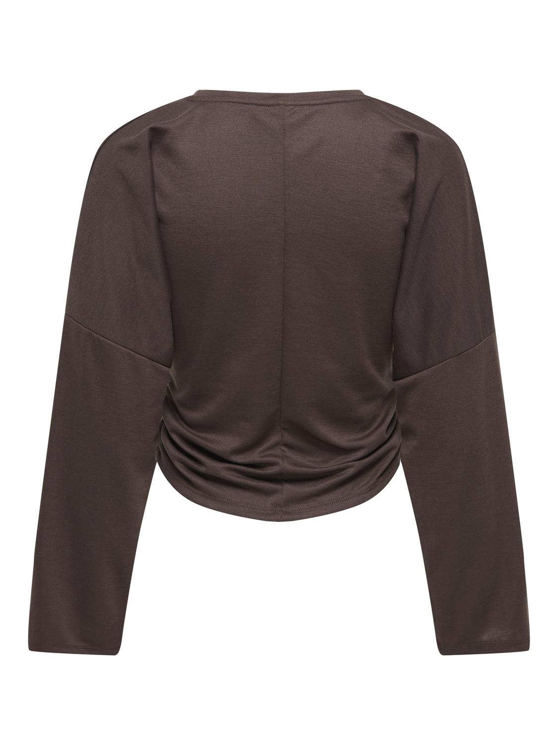 PGNATASCHA L/S RUCHED T-SHIRT JRS