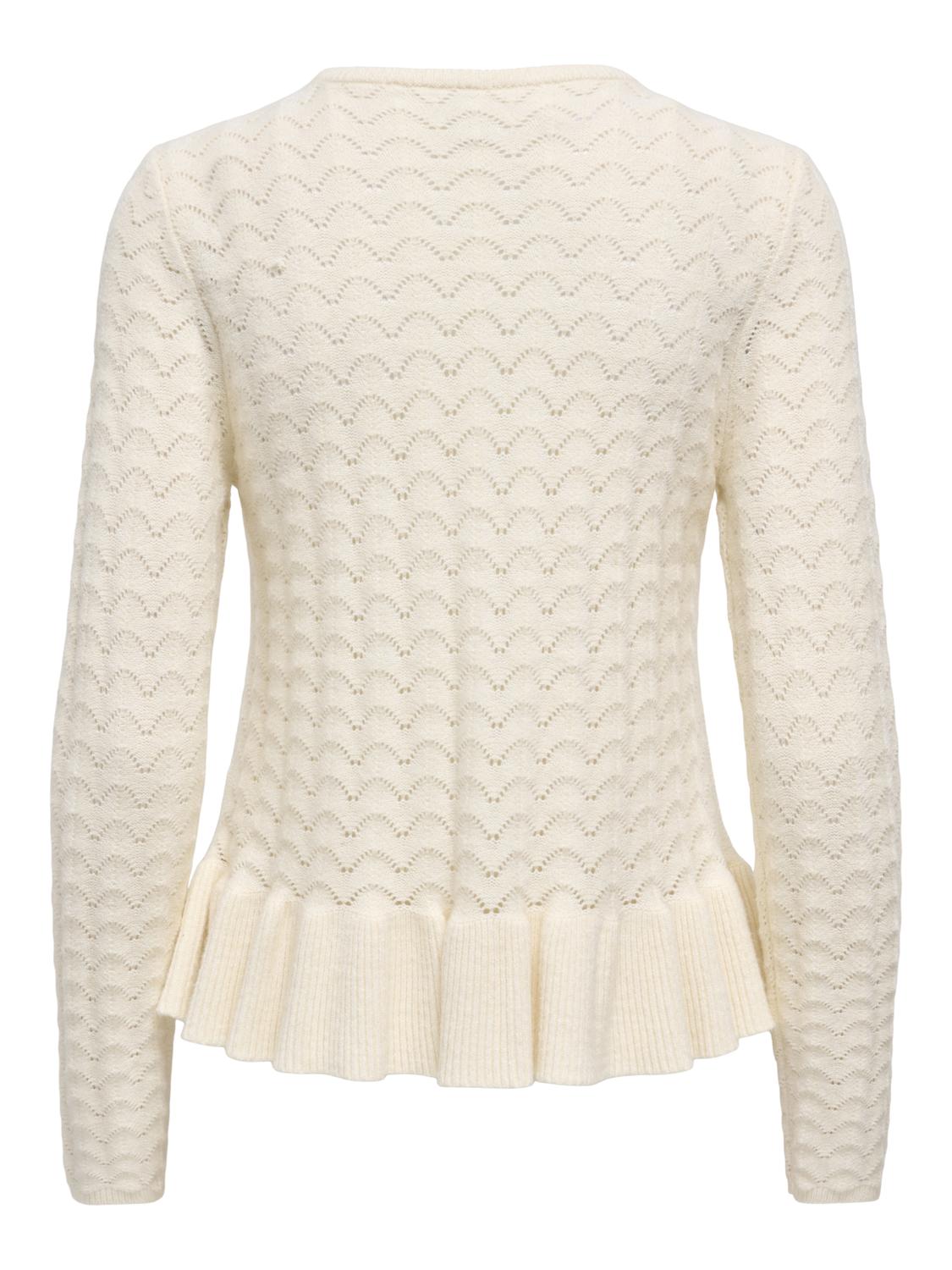 ONLKATIA LIFE LS STRUCTURE PEPLUM EX KNT - 2