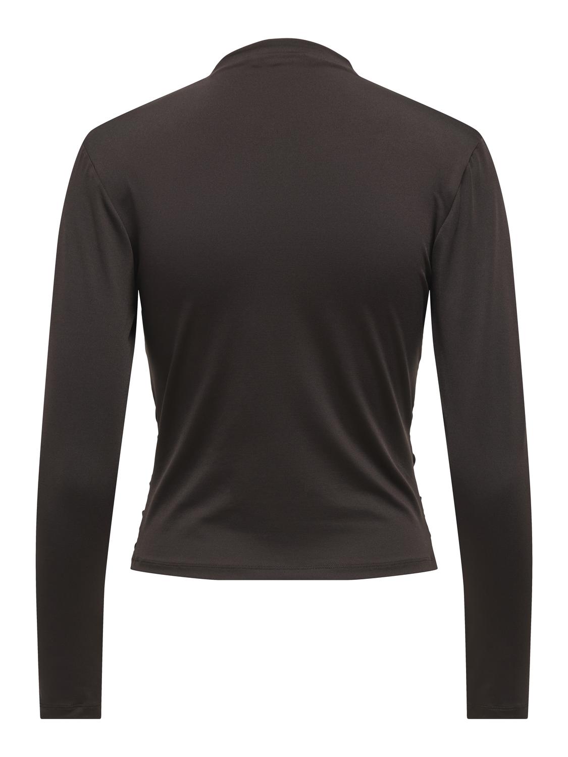 PGLONE L/S HIGHNECK RUCHING TOP JRS - 2