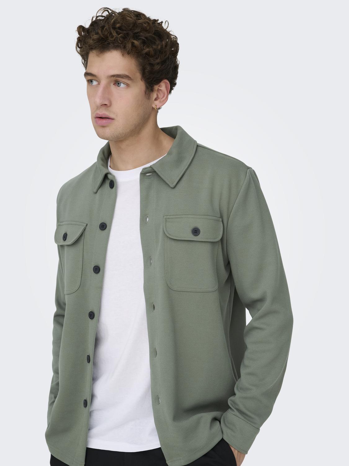 ONSNEWKODYL OVERSHIRT SWEAT NOOS