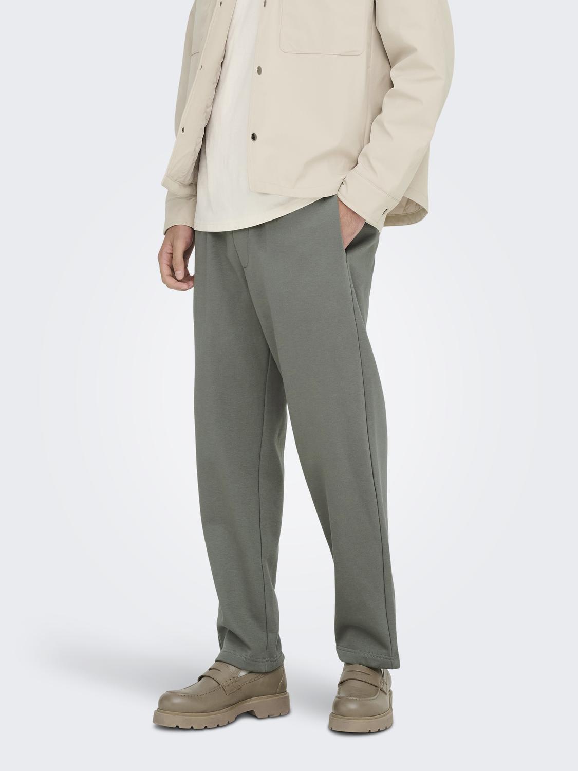 ONSCONNOR LIFE STRAIGHT PANTS SWEAT NOOS