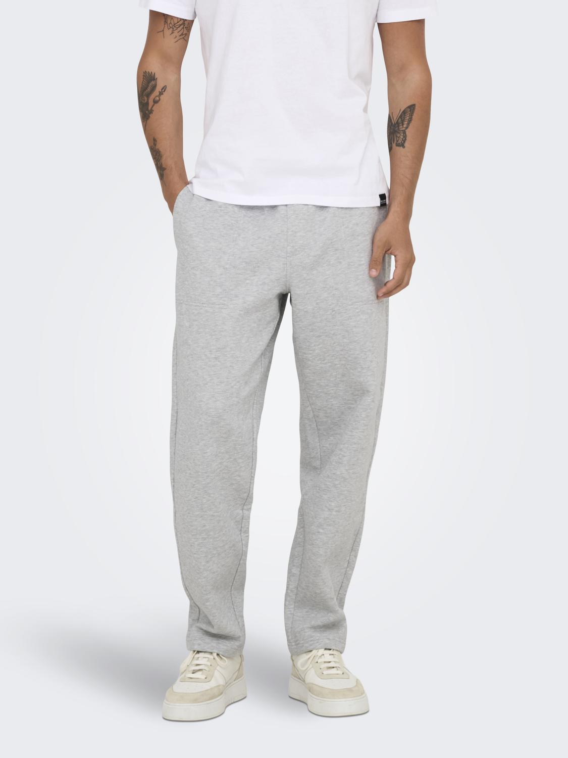 ONSCONNOR LIFE STRAIGHT PANTS SWEAT NOOS