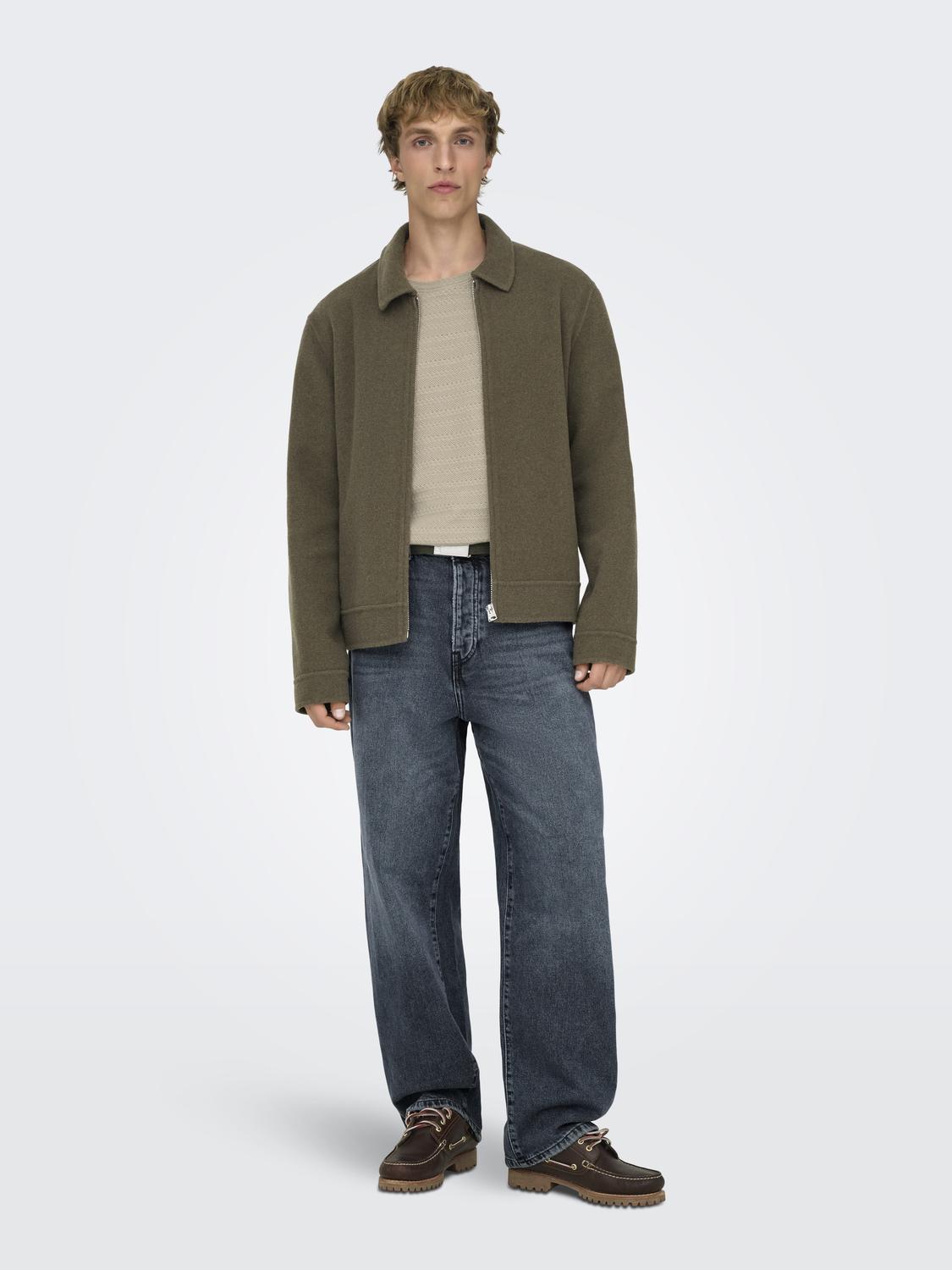 ONSDENZEL WOOL JACKET OTW - 7