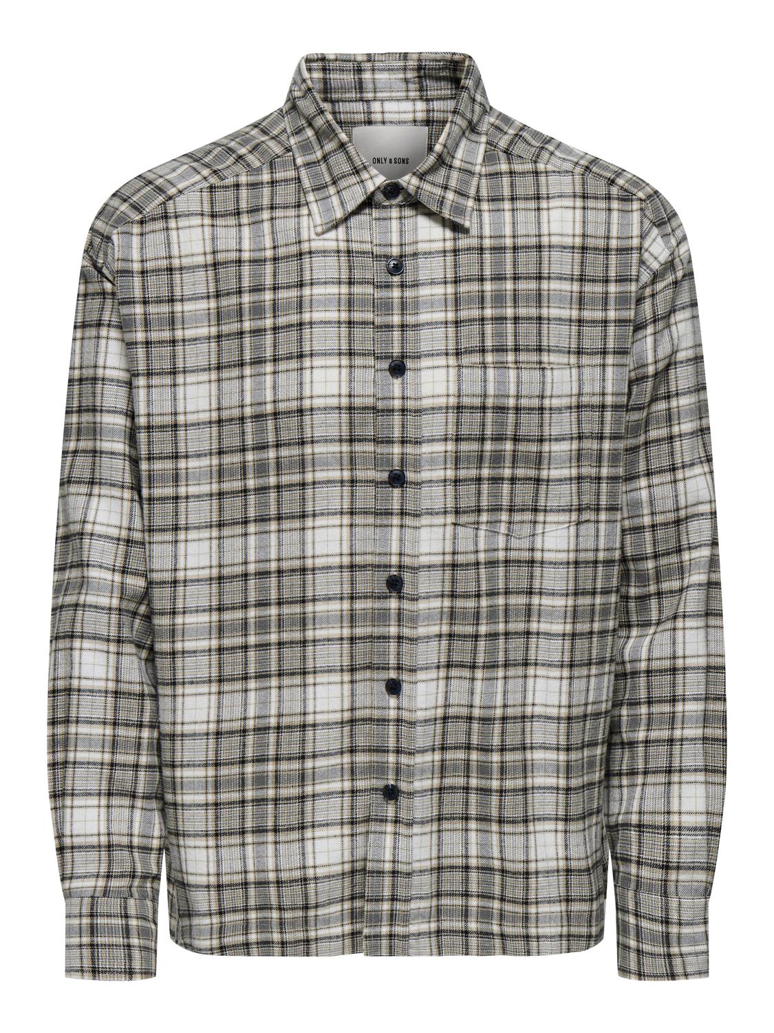 ONSELLIOT RELAXED CROPPED LS SHIRT 0347