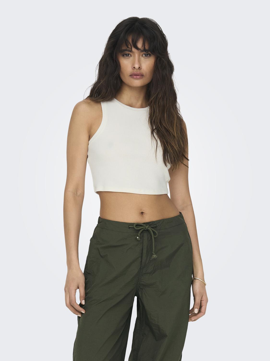 ONLVILMA BASIC Slim Fit mouwloze tanktop voor een moeiteloze stijl