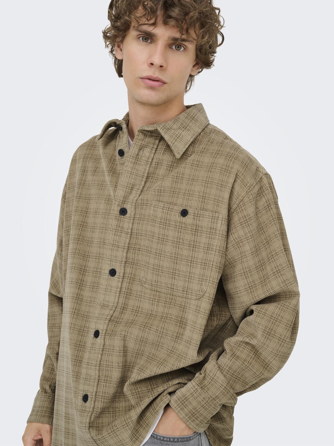 ONSWALEED CORDUROY OVERSHIRT 0345 NOOS - 5