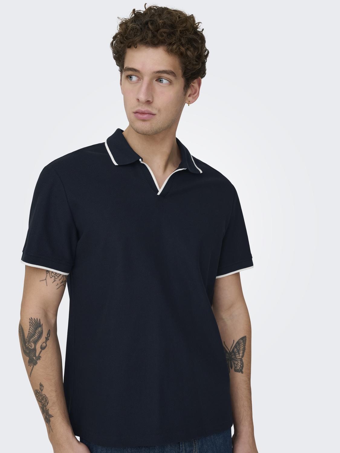 ONSASTON REG SS FRML RESORT POLO - 4