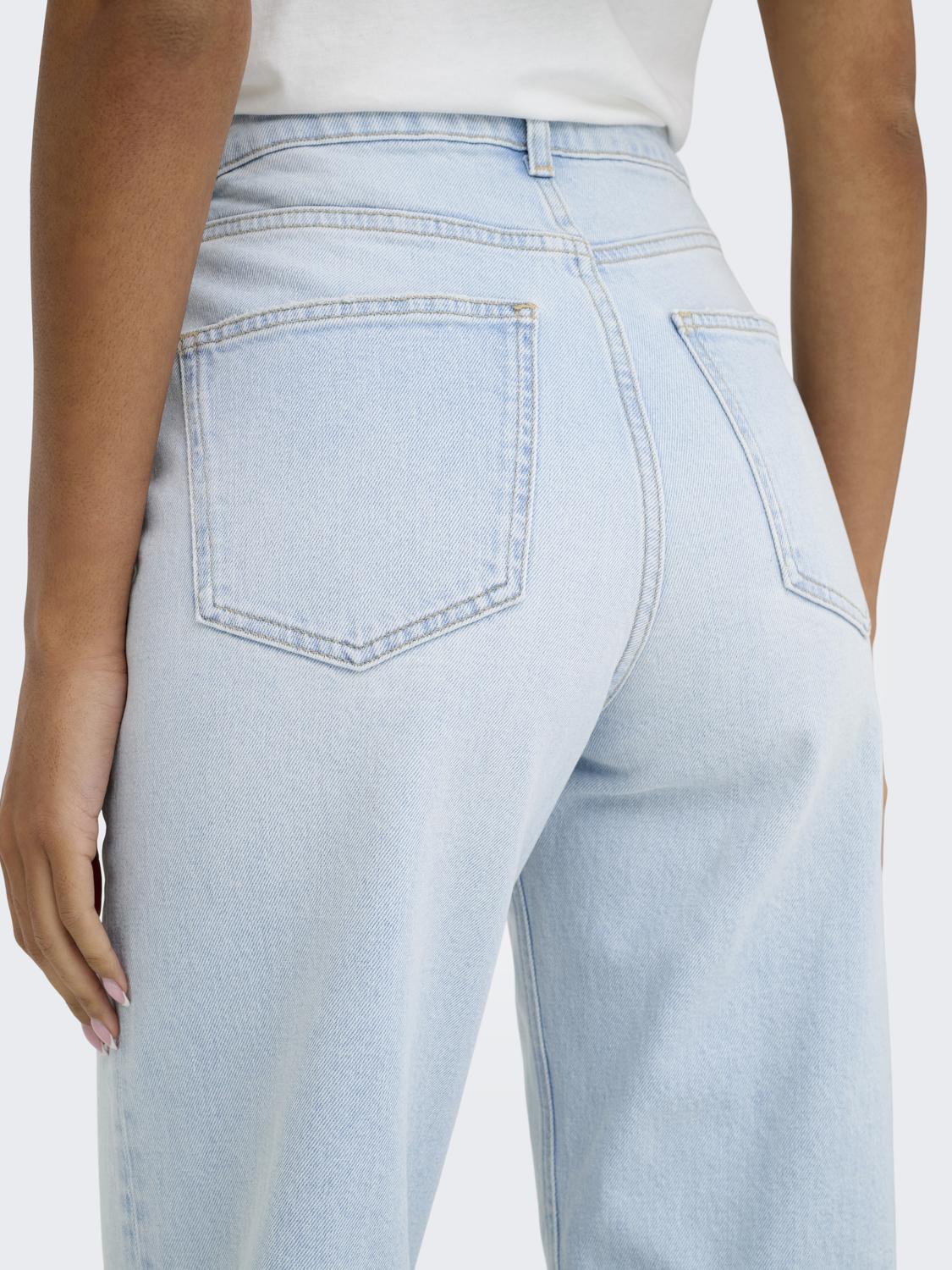 ONLJUICY HW WIDE LEG DOT114 DNM NOOS - 5