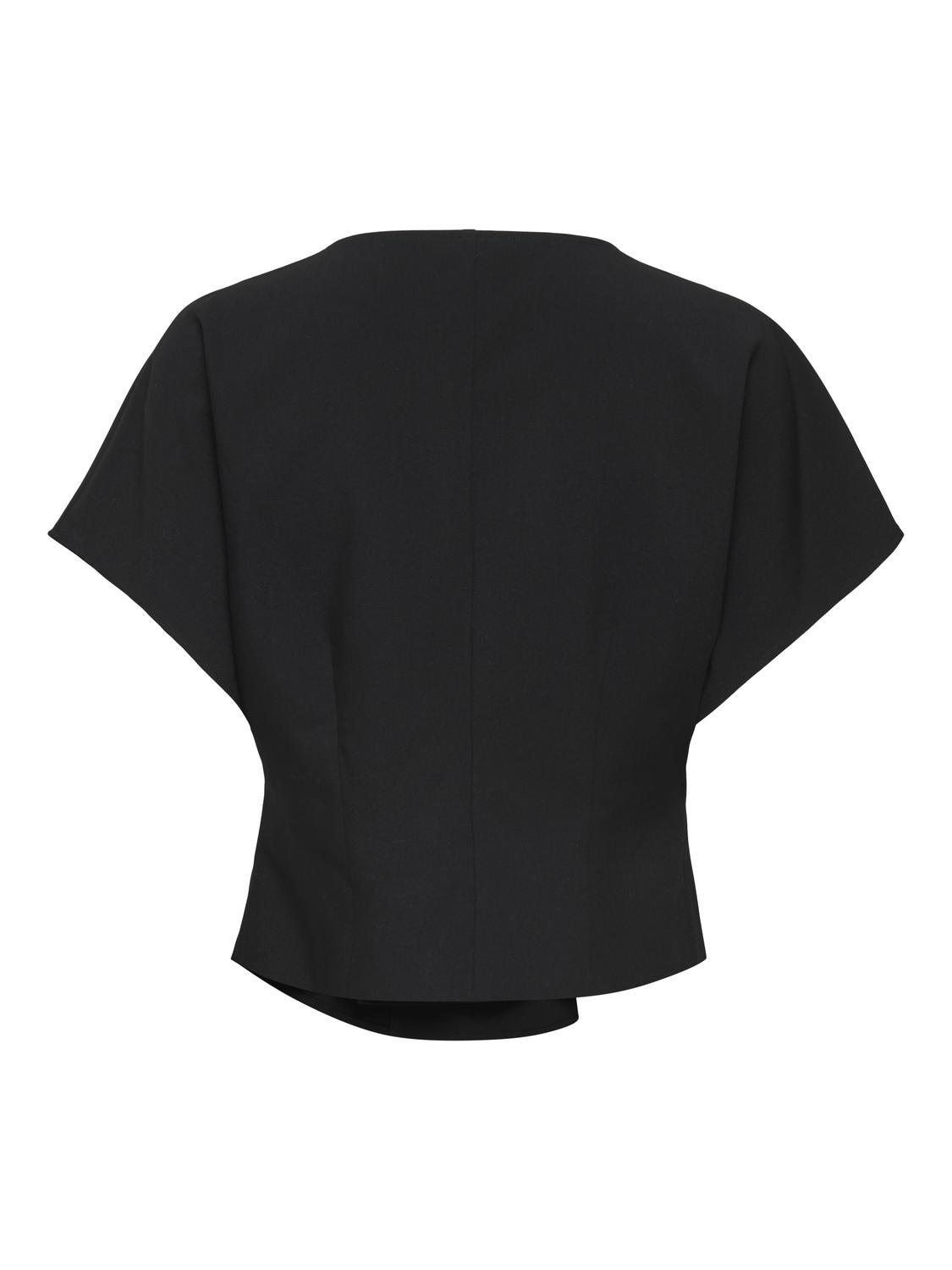 STUCASSIA S/S 1-BUTTON CARDIGAN WVN - 3