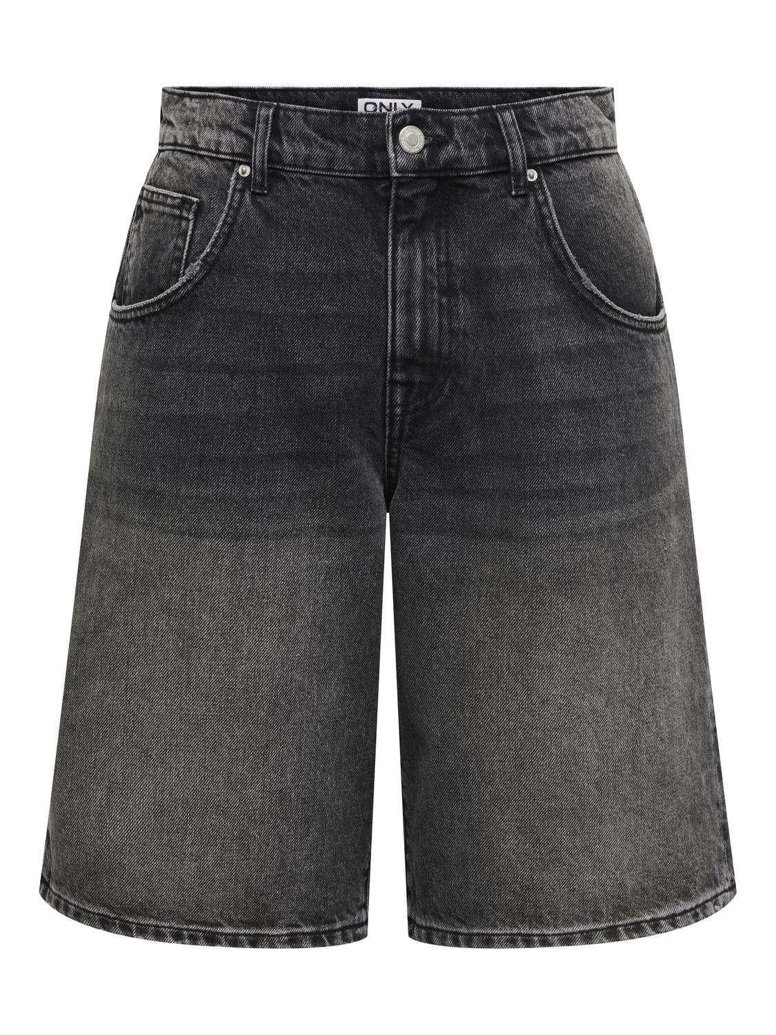 ONLMATE Denimshorts i midten af taljen til hverdagsbrug - 3