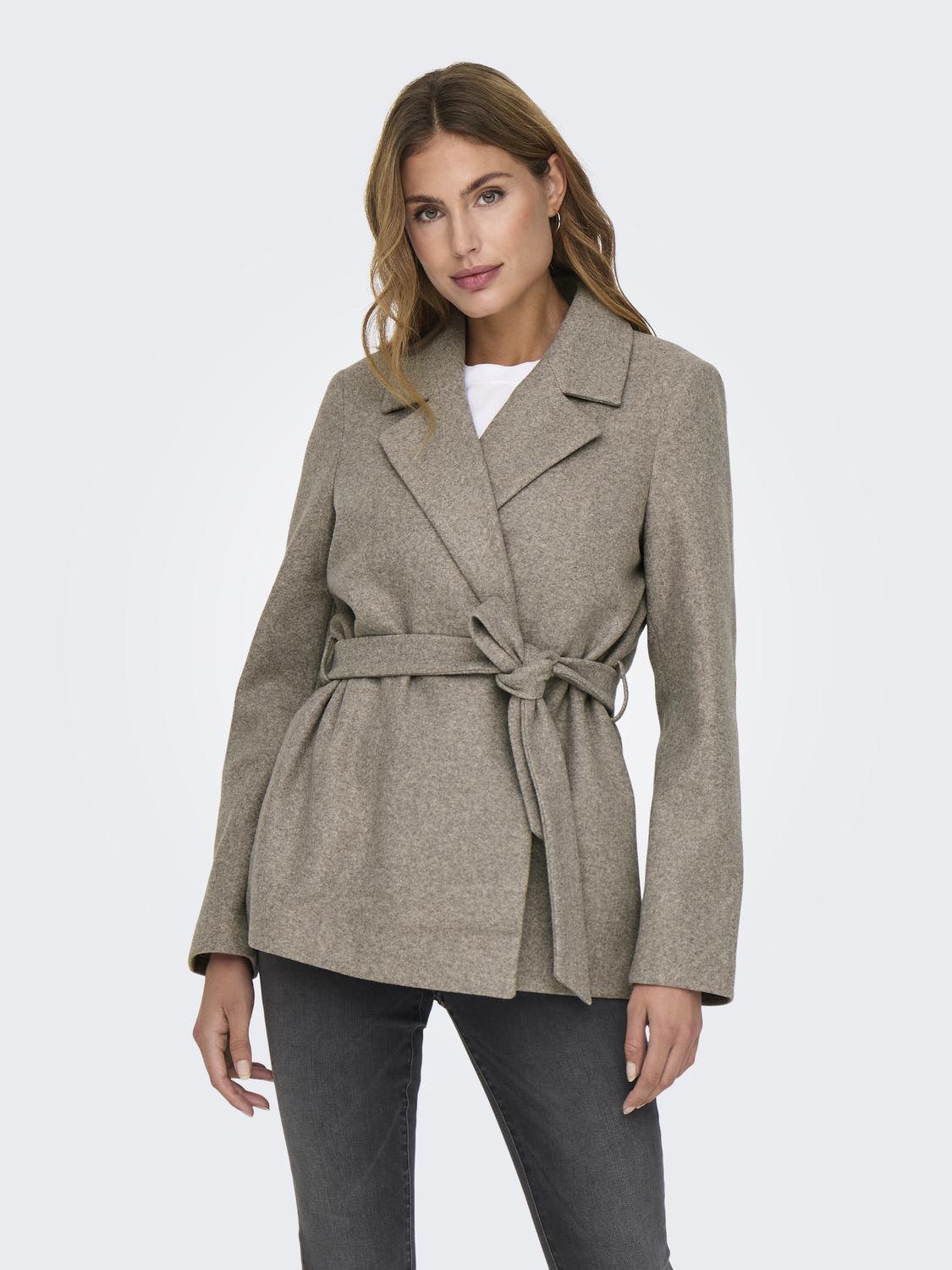 ONLALVILDA SHORT WRAP COAT OTW
