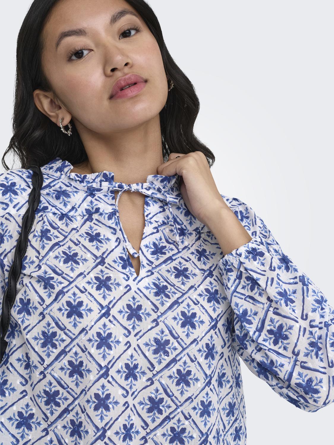 ONLROANNE L/S TOP WVN NOOS - 5
